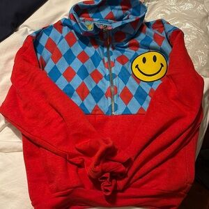 BNWT Aviator Nation Happy Sweatshirt XS😀